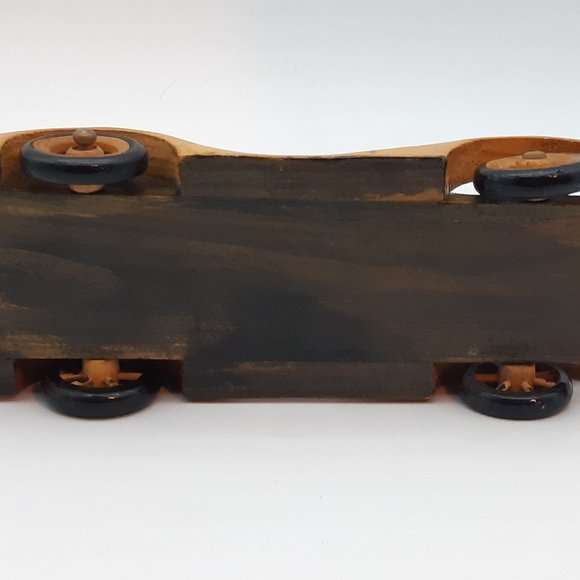 Vintage Wooden Model Car - Picture 8 of 11